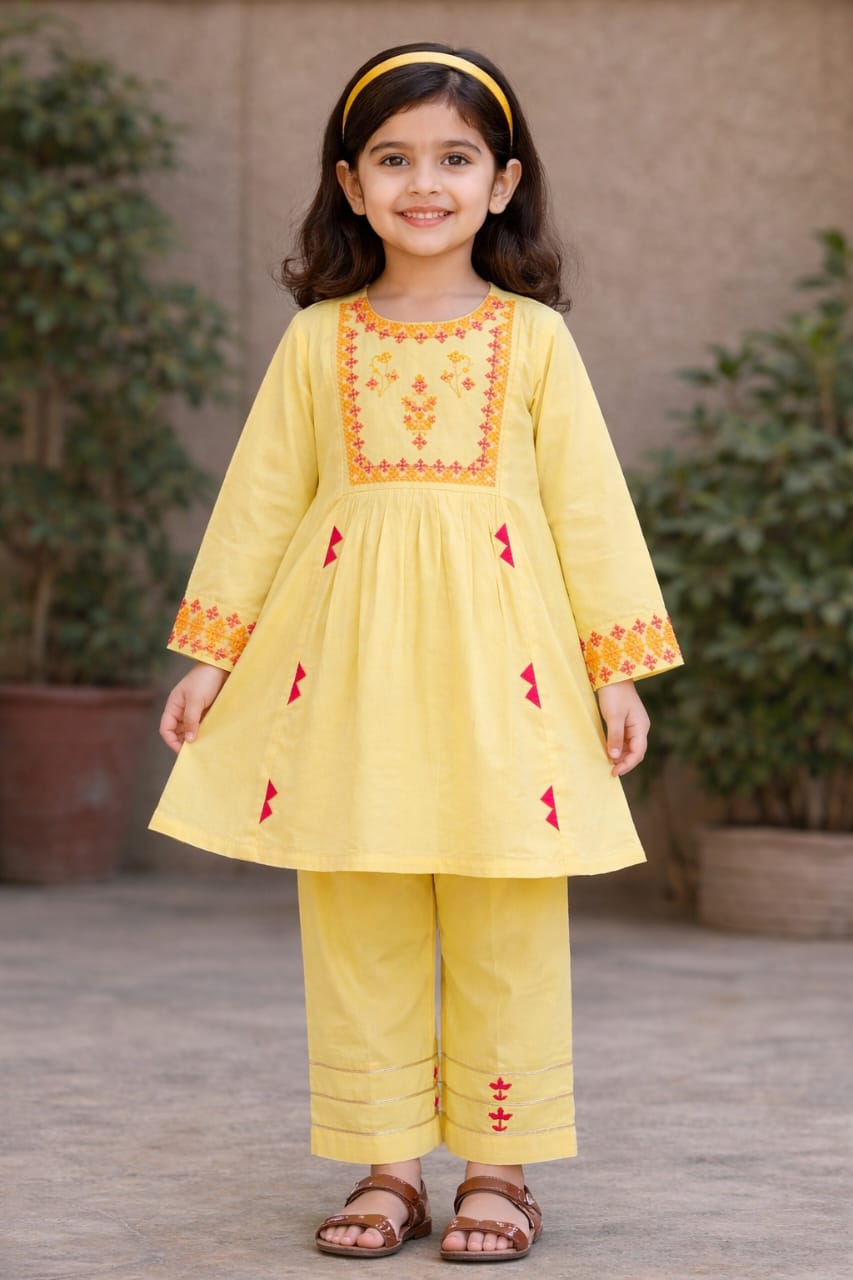 Girls Suit Frock