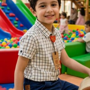 Boys Shirt Cotton Half Sleeves