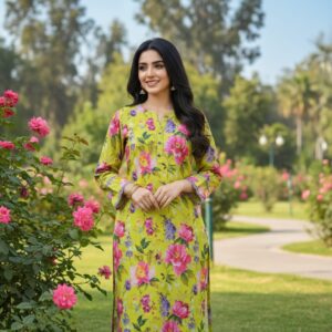 Ladies Suite Print 2 pcs(Kamal )