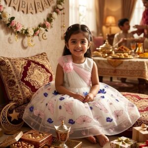 Girls Frock Flower