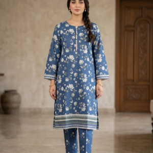 Ladies Suit 2 Pcs Lawn Print