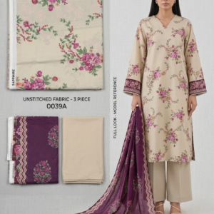 Sapphire UnStitched 3Pcs Suit