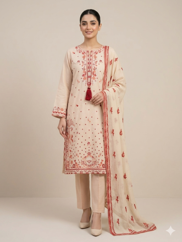 Ladies Suite 3Pcs Kamaal