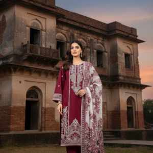 Ladies Suit Mushtaq 3 PCs