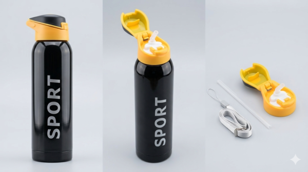 Hot&Cold Bottle Sports Straw