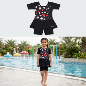 Swimming Dress Frock Style - XXL