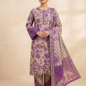 Ladies Suit Kinza Nadeem 3Pcs