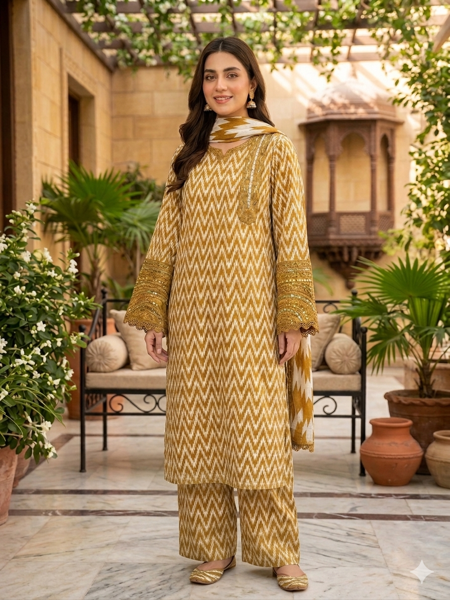 Ladies Suit Sequence 3PCS