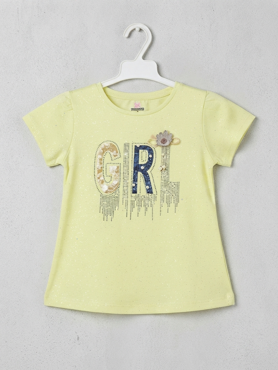 Girls Shirt Half Sleeves