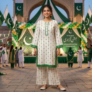 Women's 2-Piece Pret Suit (Casual-Formal Lawn)