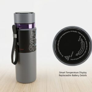 Smart Vacuum Insulated Temperature Display Water Bottle