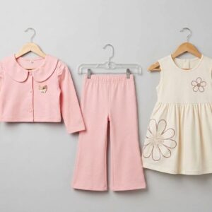 Girls Floral Style Suits - Large