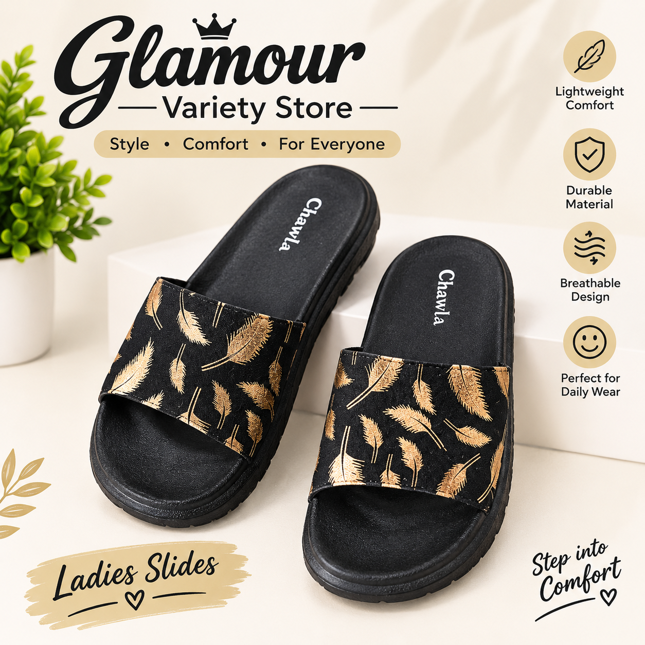 Ladies Slides