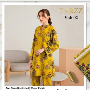 Ladies Suit 2 Piece Unstiched Linen