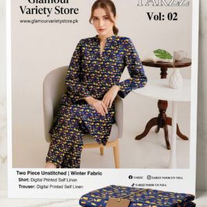 Ladies Suit 2 Piece Unstiched Linen