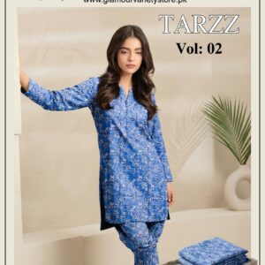 Ladies Suit 2 Piece Unstiched Linen